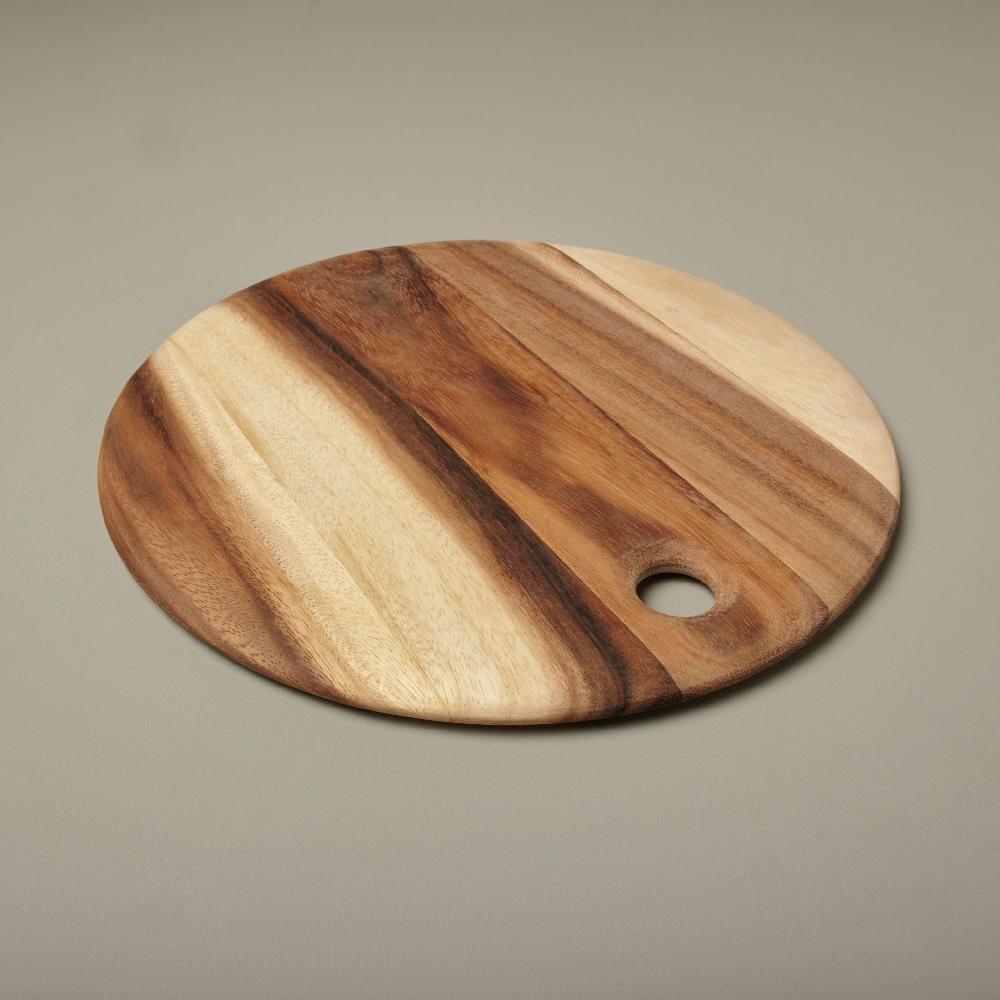 Be Home Acacia Round Serving Board