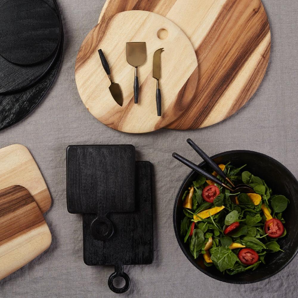 Be Home Acacia Round Serving Board