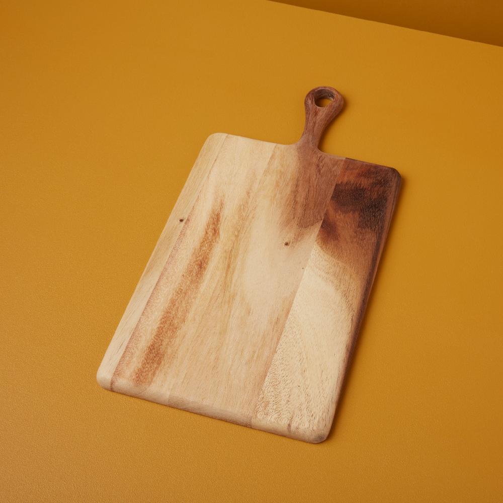 be home Acacia Small Rectangular Serving Board