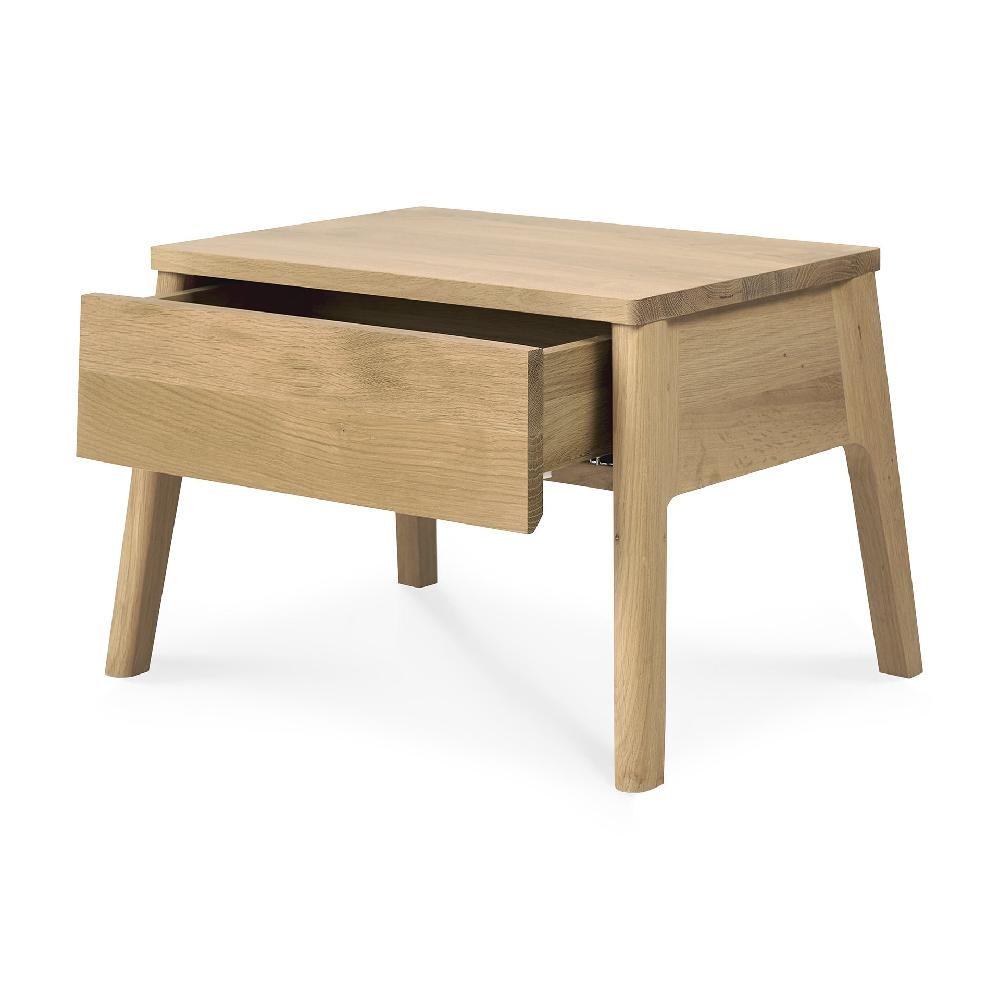 Be Home Air Solid Oak Bedside Table