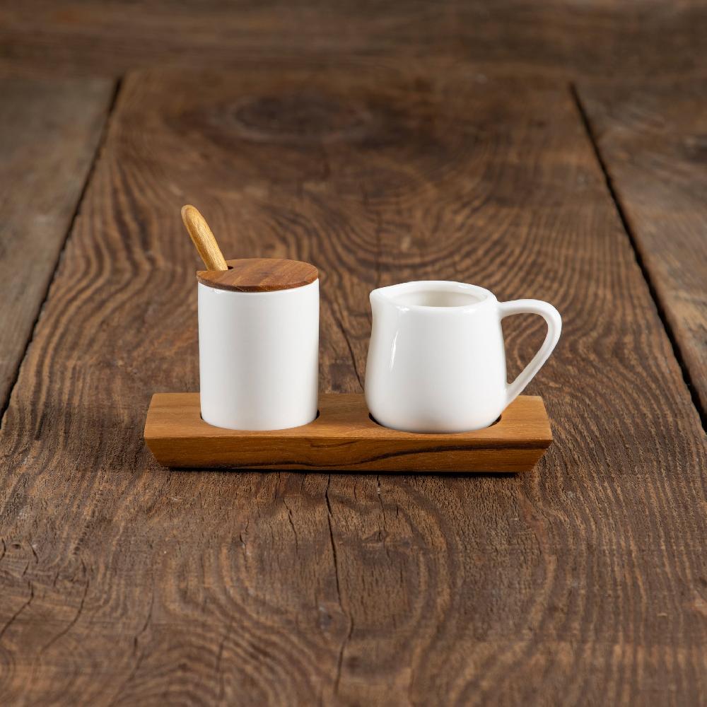 be home Amelia Cream & Sugar Set