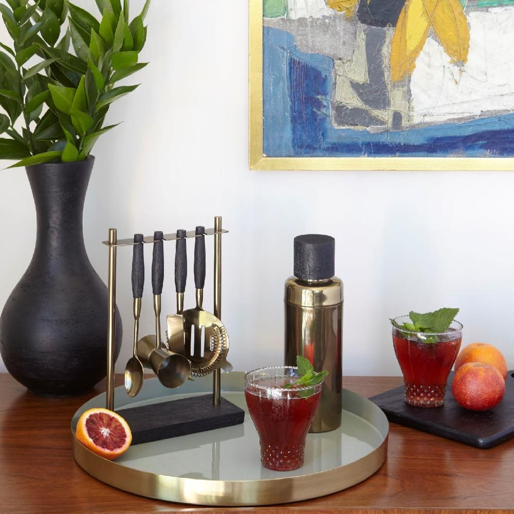 Be Home Arendal Aged Bronze Cocktail Shaker