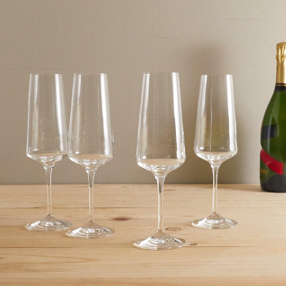 Be Home Aria Champagne Flute Set Of 6