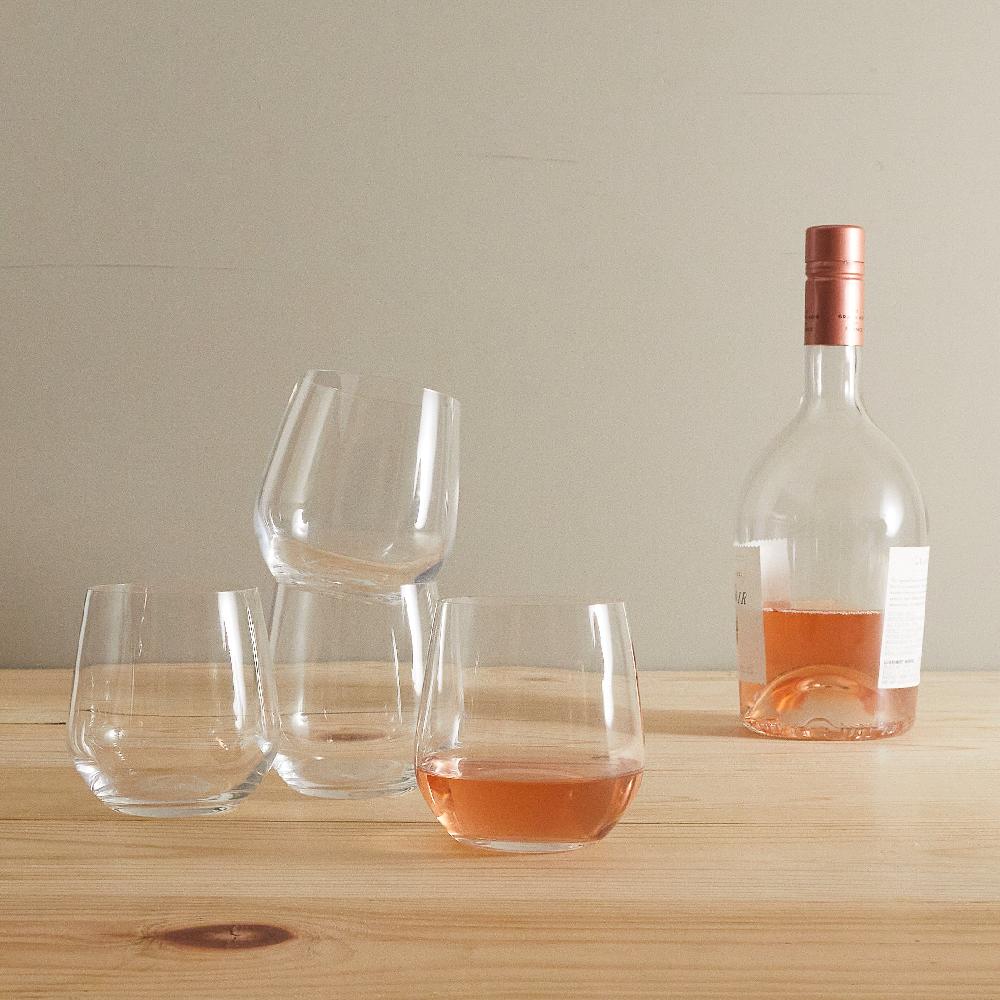 be home Aria Stemless Glass Set of 6