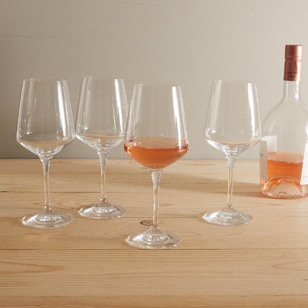 Be Home Aria White Wine Glass Set Of 6