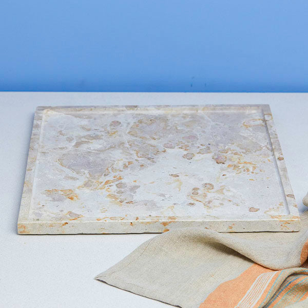 be home Ataca Marble Square Tray