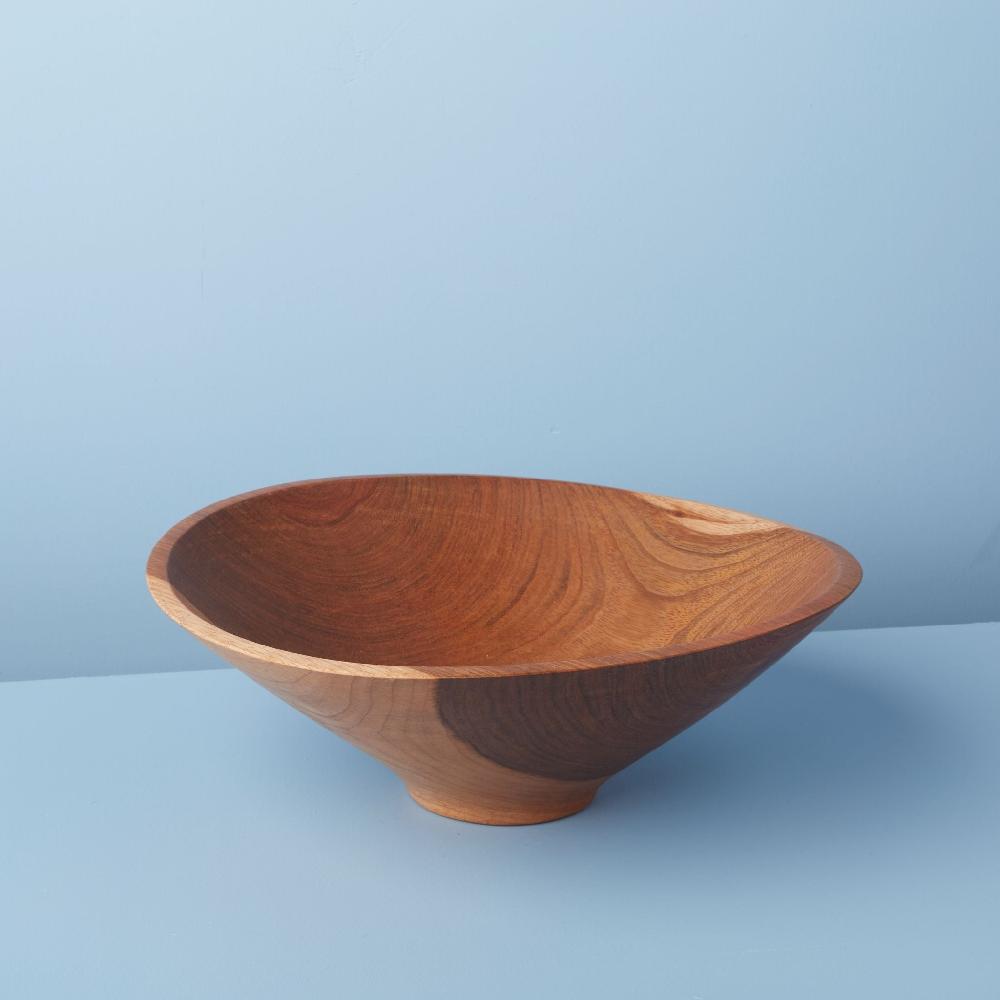 be home Azucar Cherry Wood Bowl Small