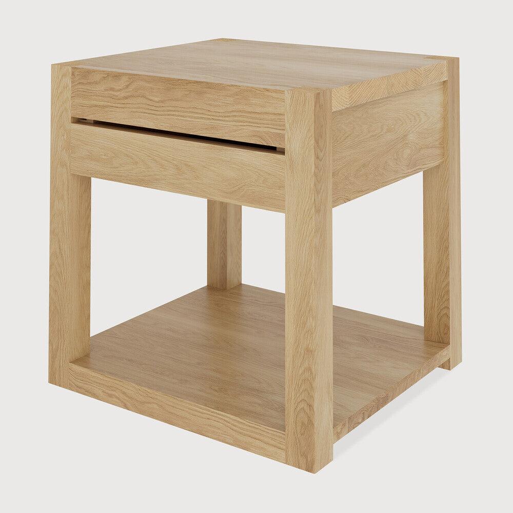 Be Home Azur Solid Oak Bedside Table