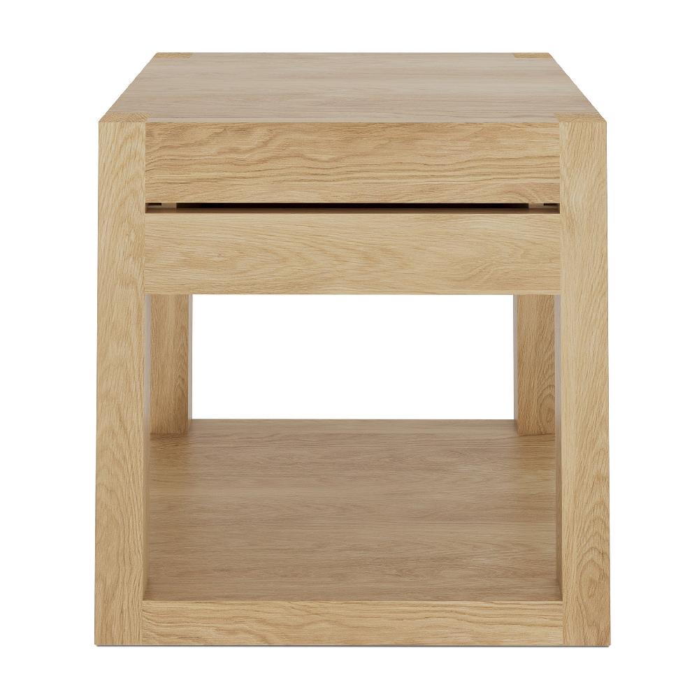 Be Home Azur Solid Oak Bedside Table