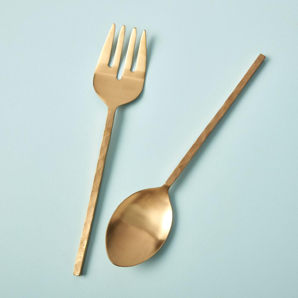 be home Azura Serving Set Gold