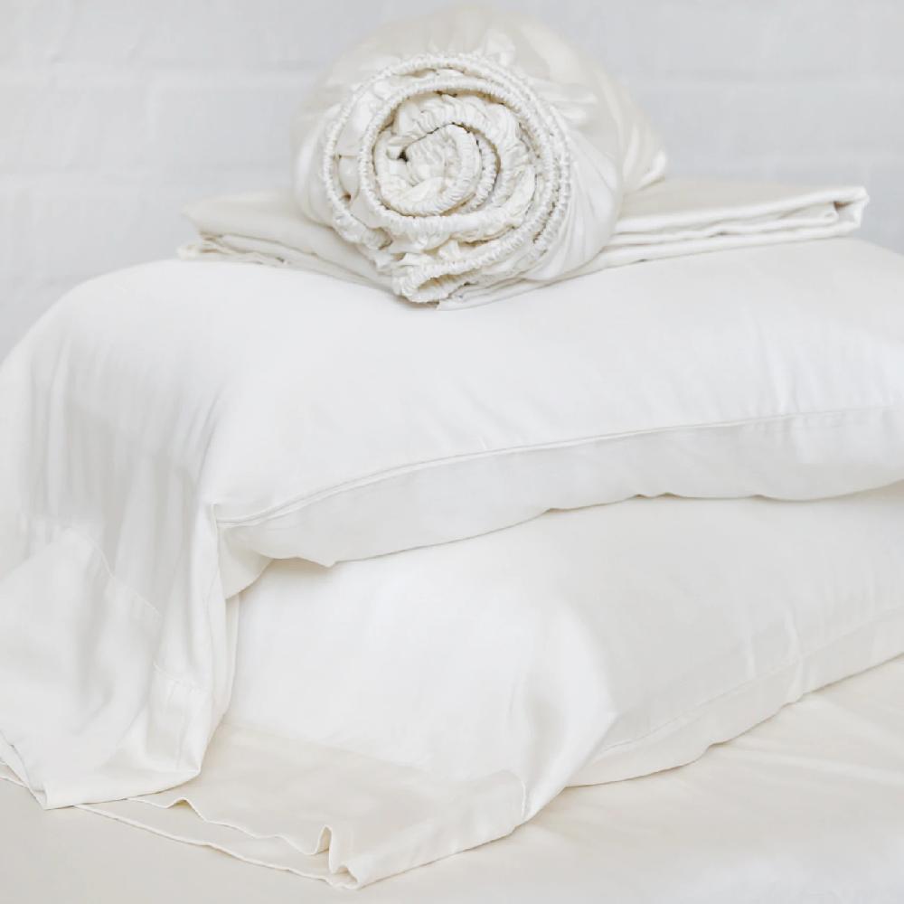 Be Home Bamboo Queen Sheet Set Ivory