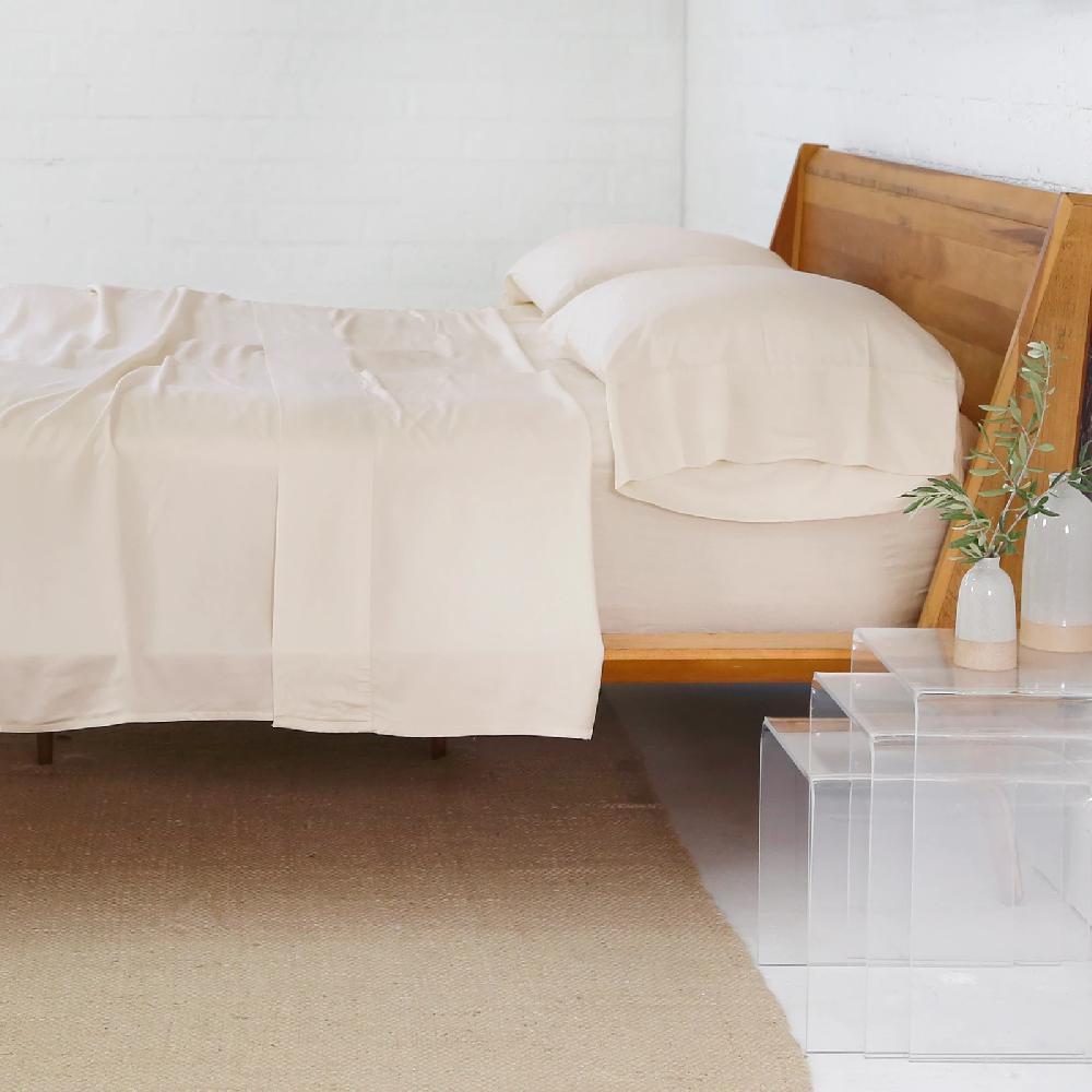 Be Home Bamboo Queen Sheet Set Sand