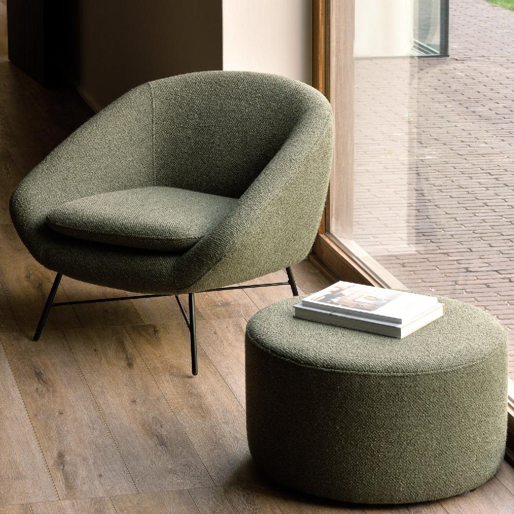 be home Barrow Lounge Chair Pine Green