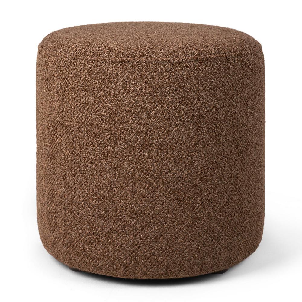 Be Home Barrow Pouf Copper 15.5"