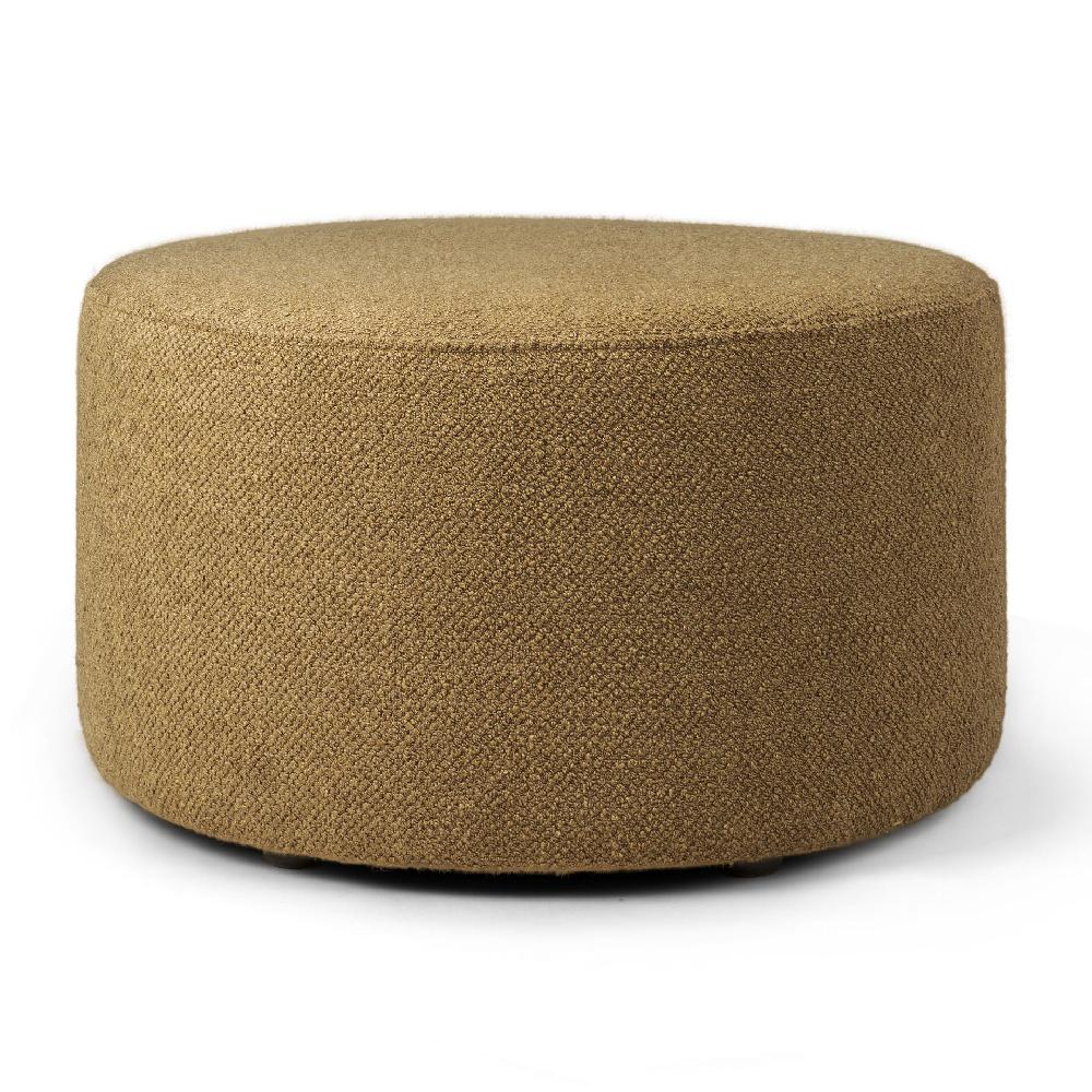 Be Home Barrow Pouf Ginger 23.5"
