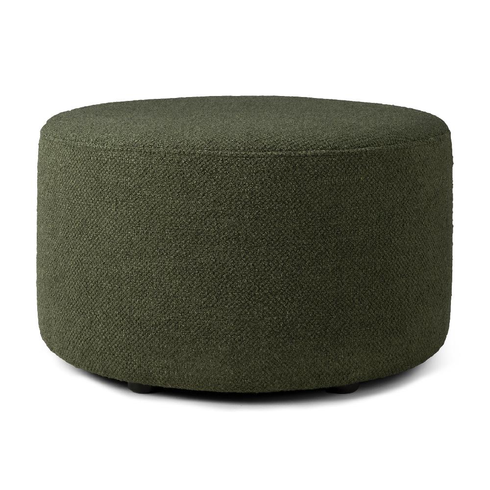 Be Home Barrow Pouf Pine Green 23.5"