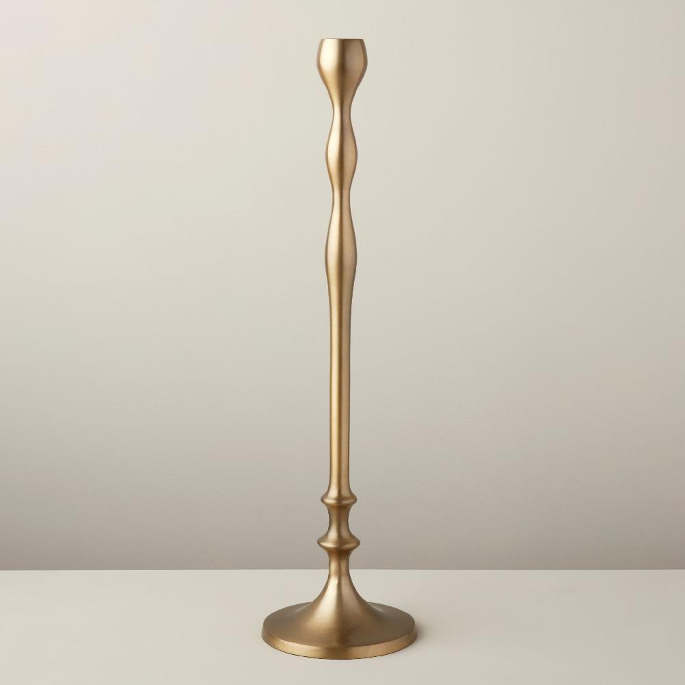 be home Belsana Aged Bronze Candlestick Tall