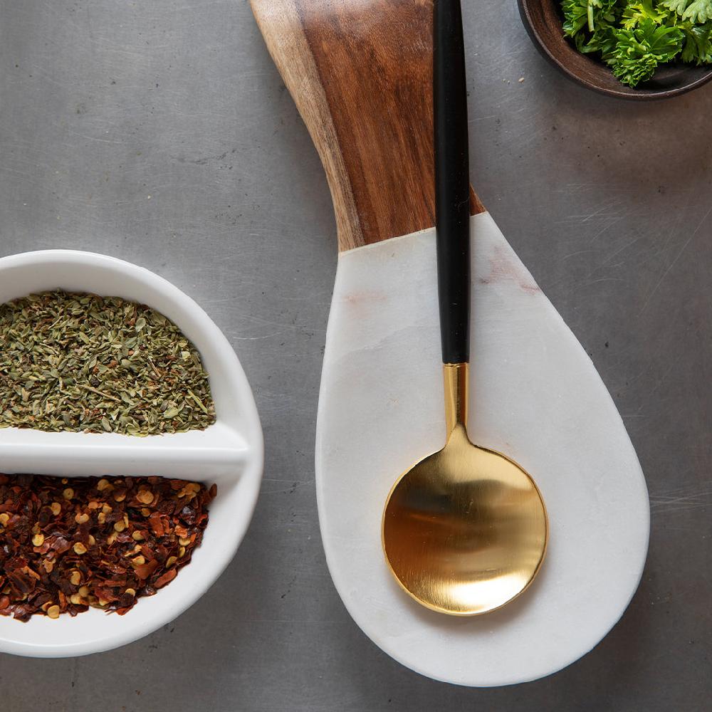 Be Home Black & Gold Serving Set