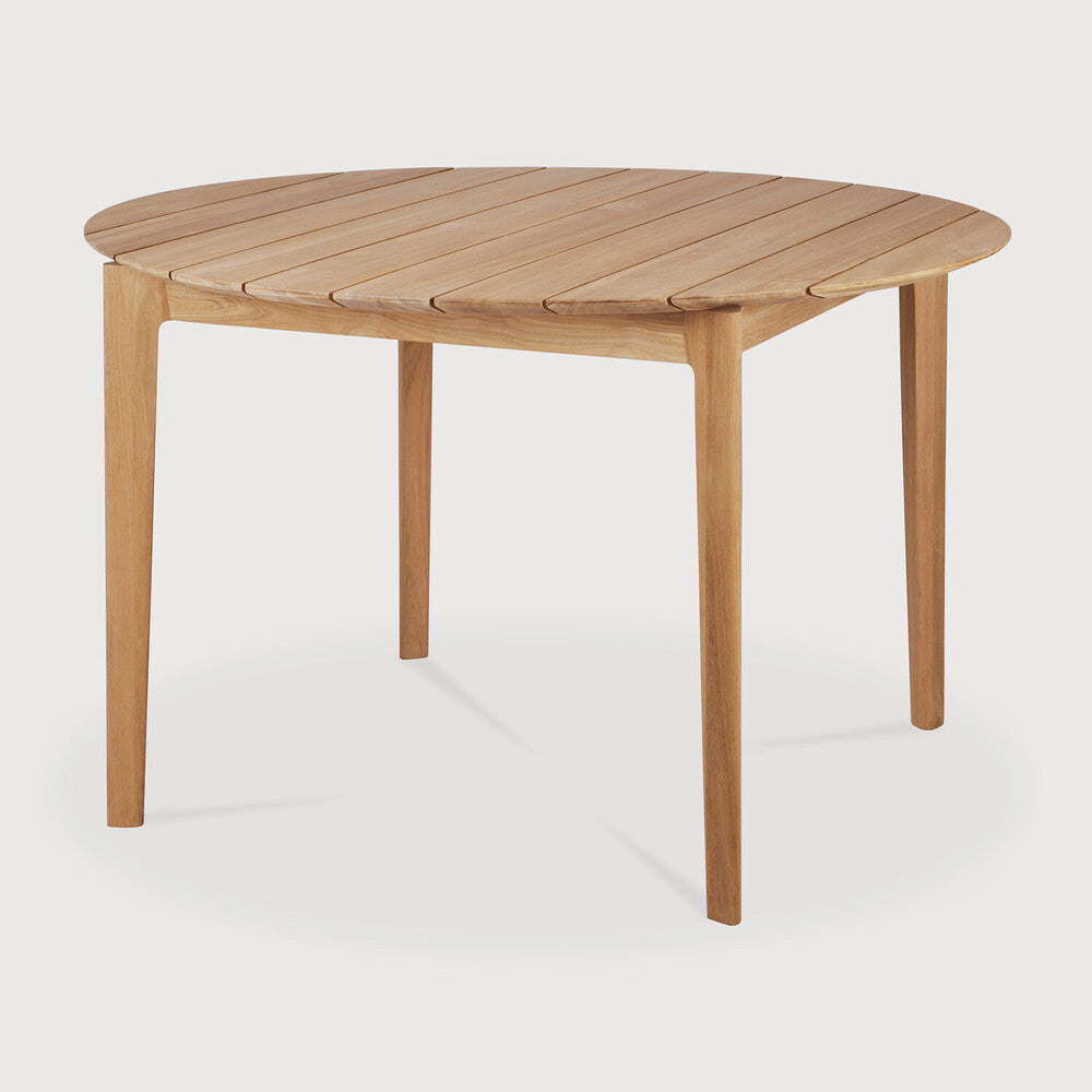 Be Home Bok Outdoor Solid Teak Round Dining Table