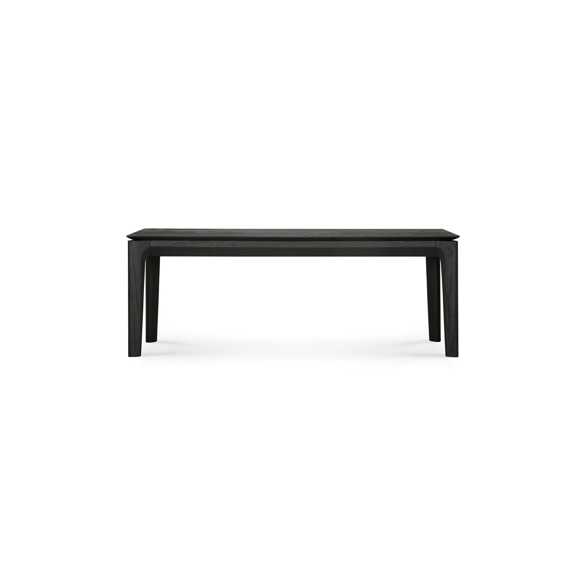 Be Home Bok Solid Black Oak Bench 50"