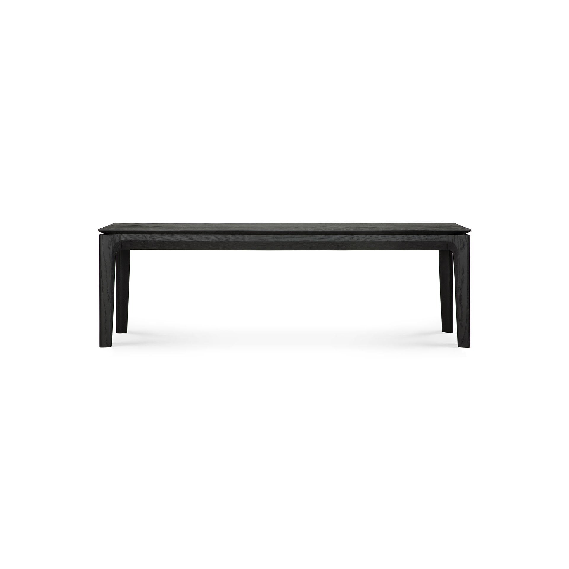Be Home Bok Solid Black Oak Bench 58"