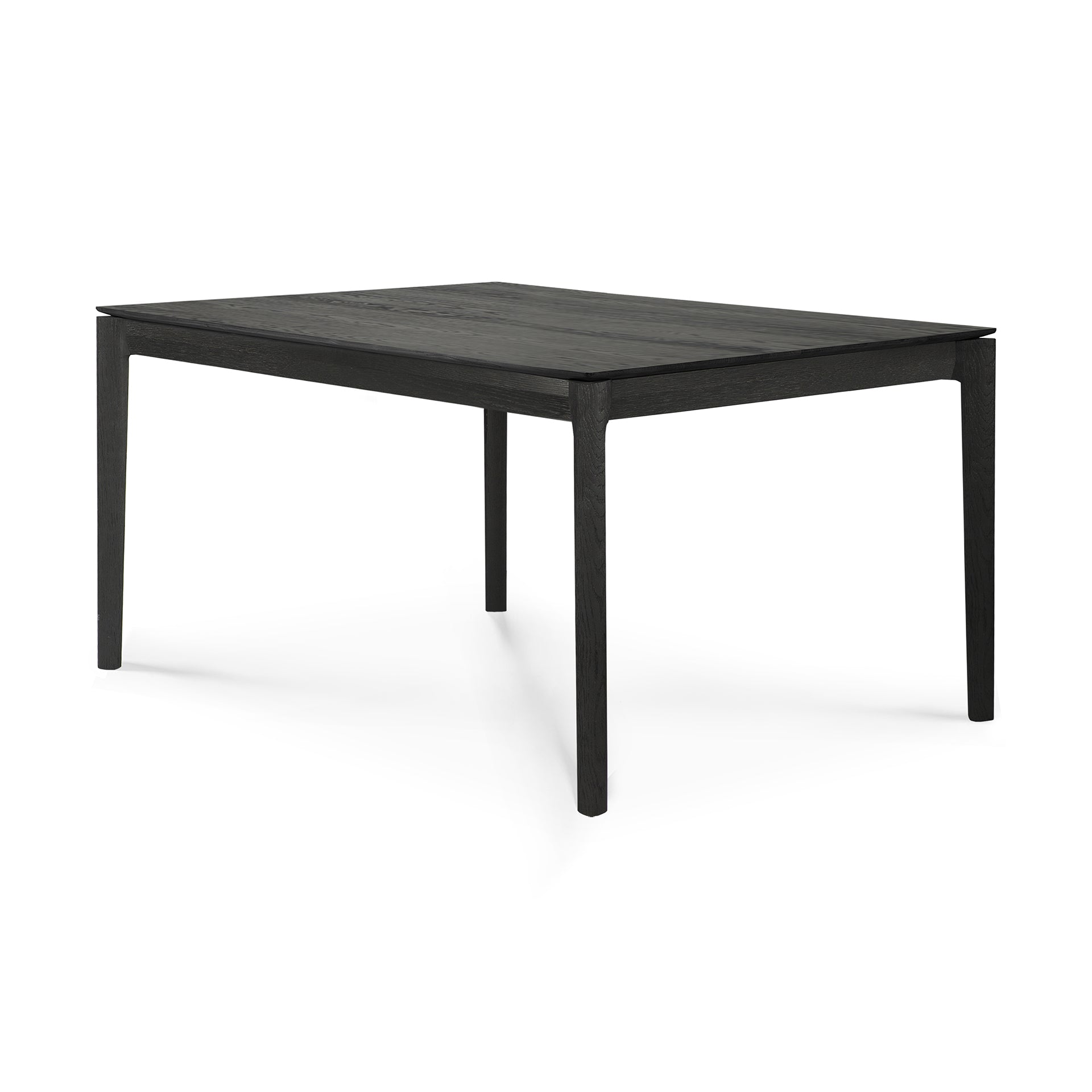 Be Home Bok Solid Black Oak Dining Table 55"