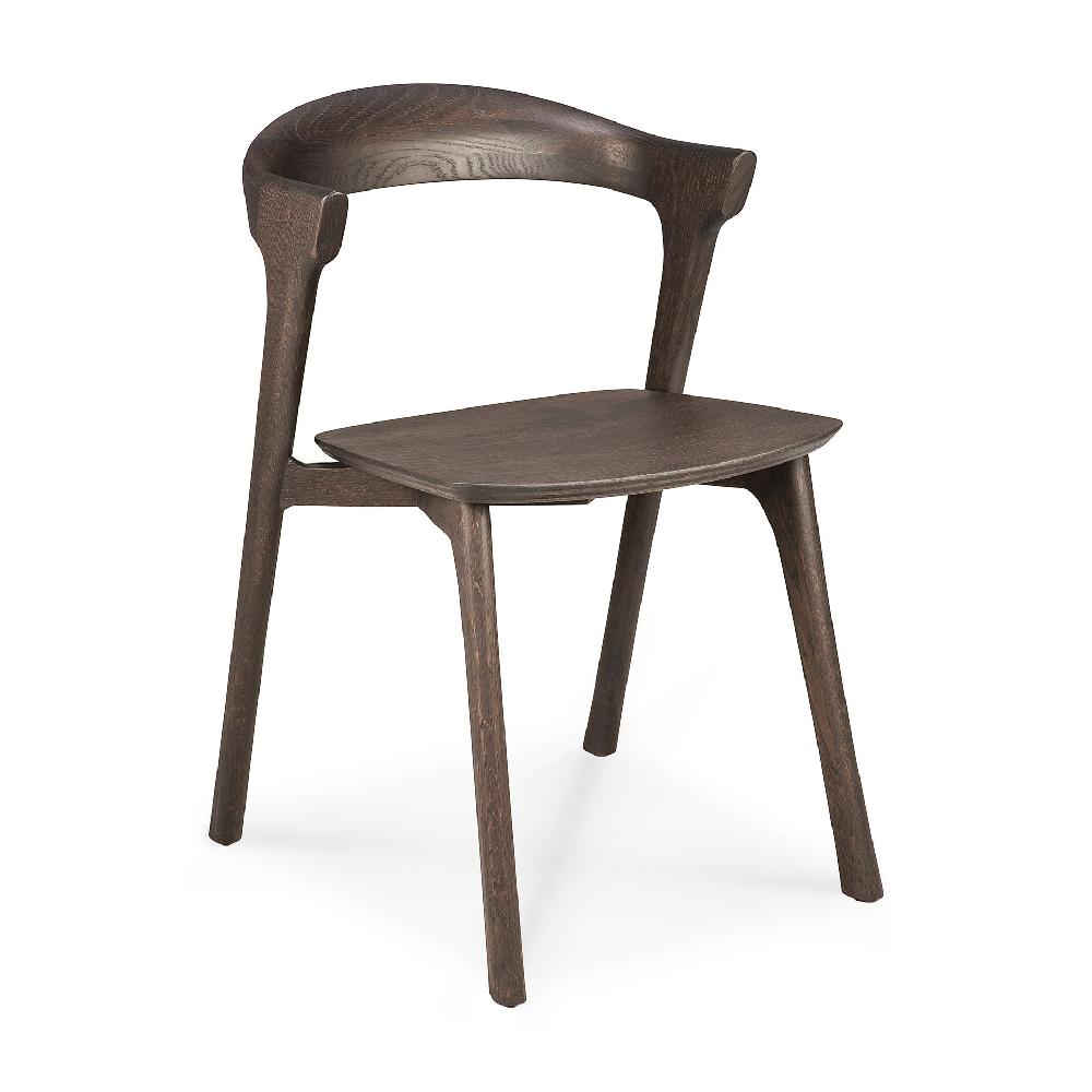 Be Home Bok Solid Brown Oak Dining Chair