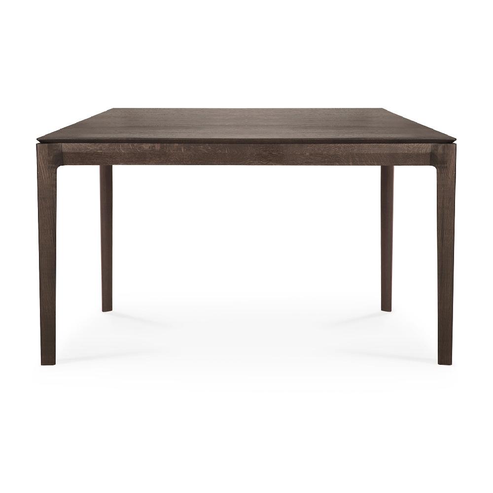 Be Home Bok Solid Brown Oak Dining Table 55"