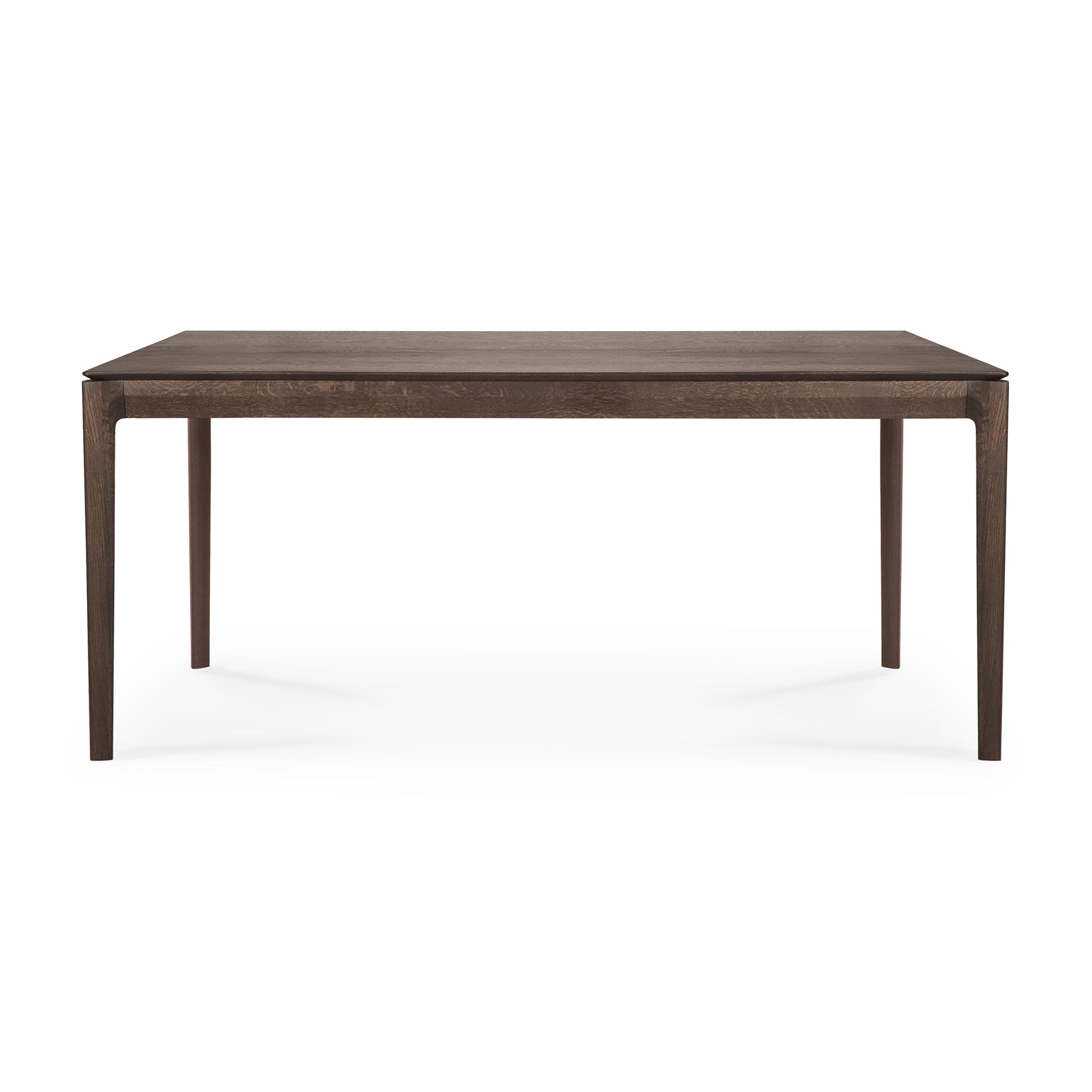 Be Home Bok Solid Brown Oak Dining Table 71"