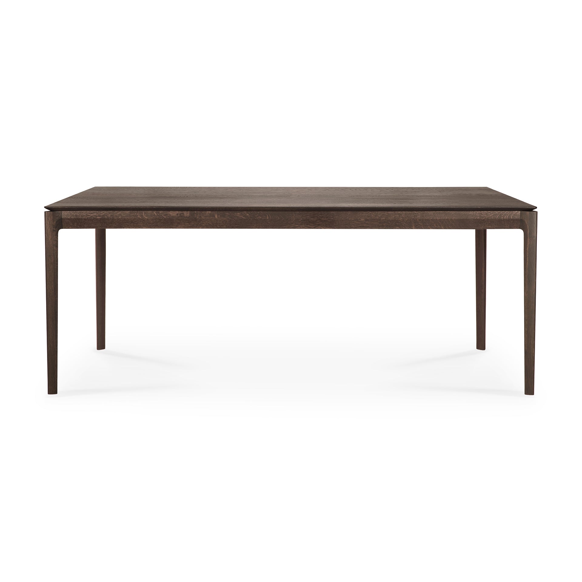 Be Home Bok Solid Brown Oak Dining Table 79"