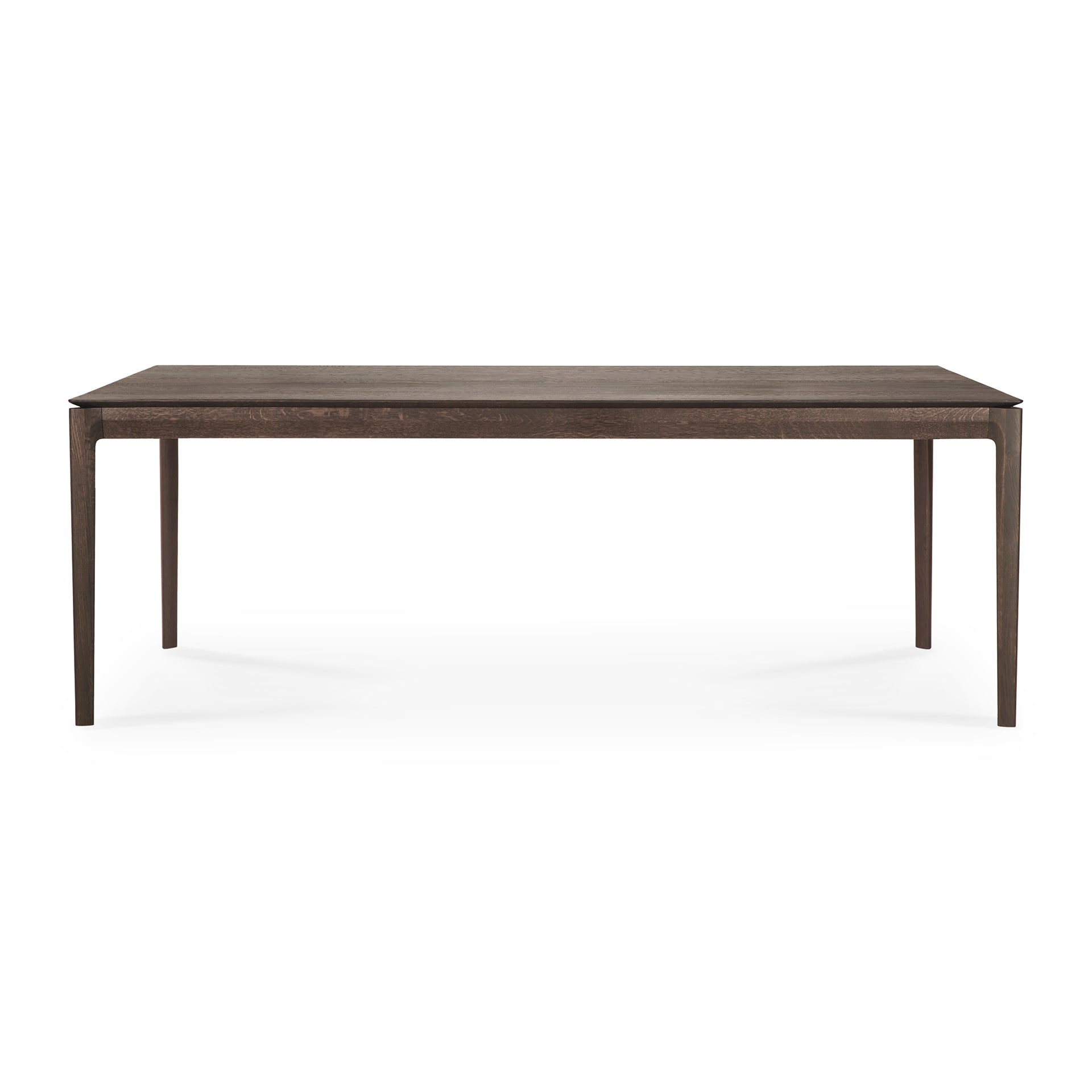 Be Home Bok Solid Brown Oak Dining Table 87"