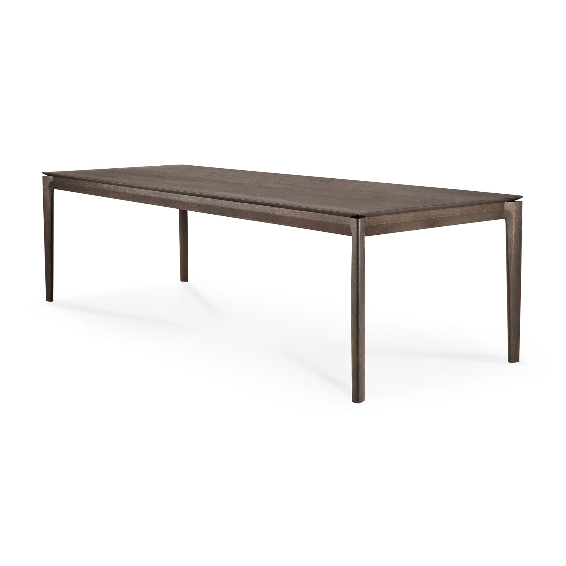 Be Home Bok Solid Brown Oak Dining Table 94.5"