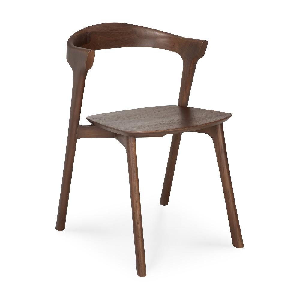 Be Home Bok Solid Brown Teak Dining Chair