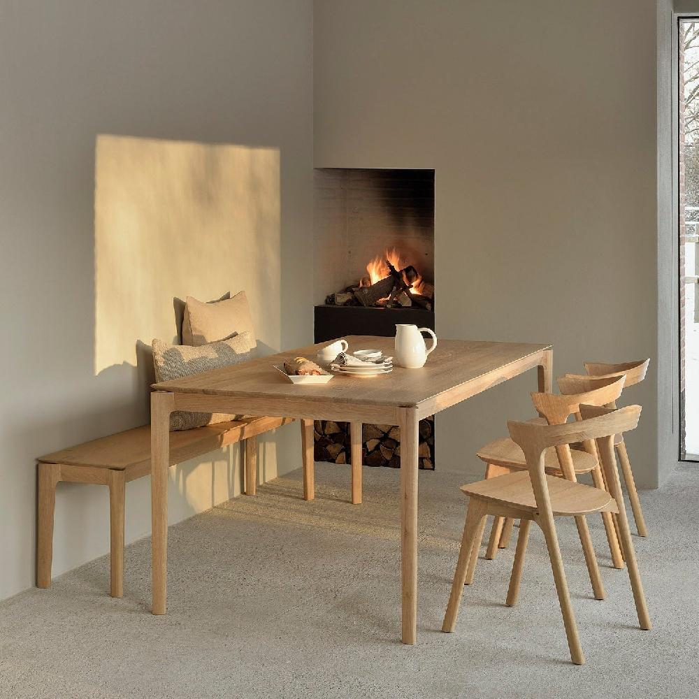 Be Home Bok Solid Oak Dining Table 55"