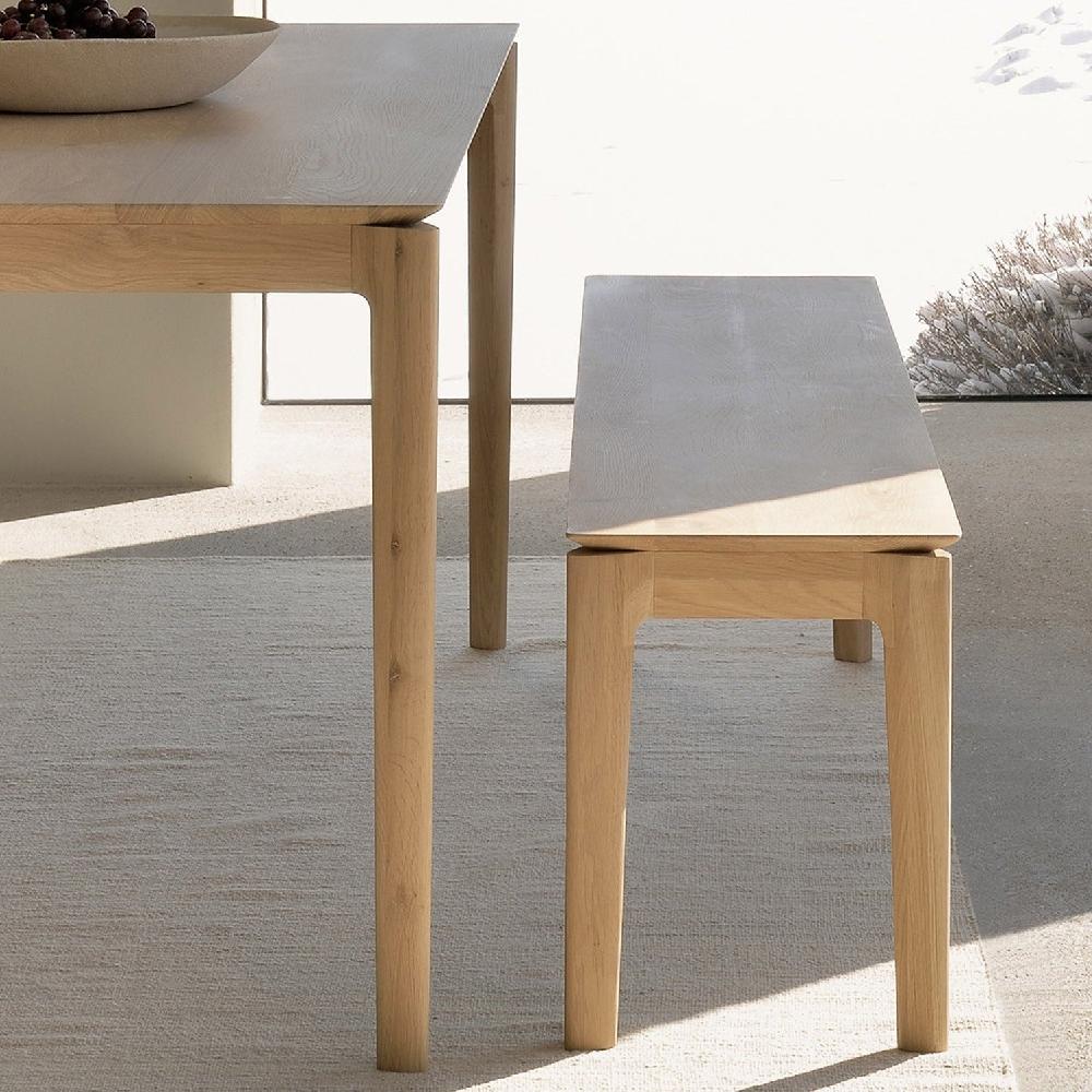 Be Home Bok Solid Oak Dining Table 79"