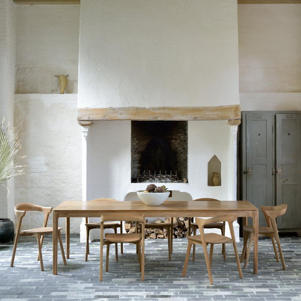 Be Home Bok Solid Teak Dining Table 87"