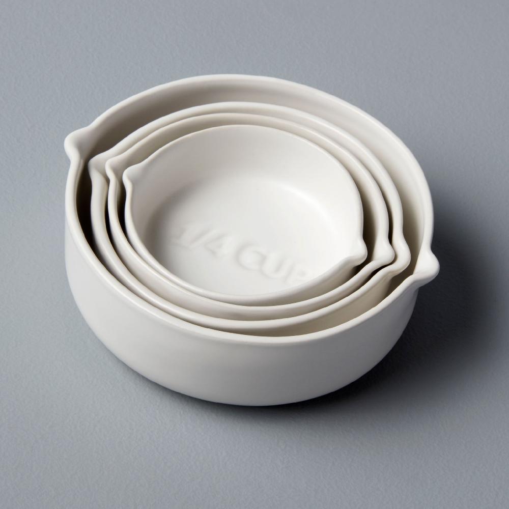 Be Home Brampton Stoneware Measuring Cups White