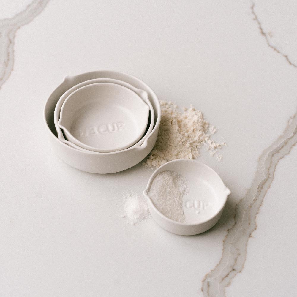 be home Brampton Stoneware Measuring Cups White