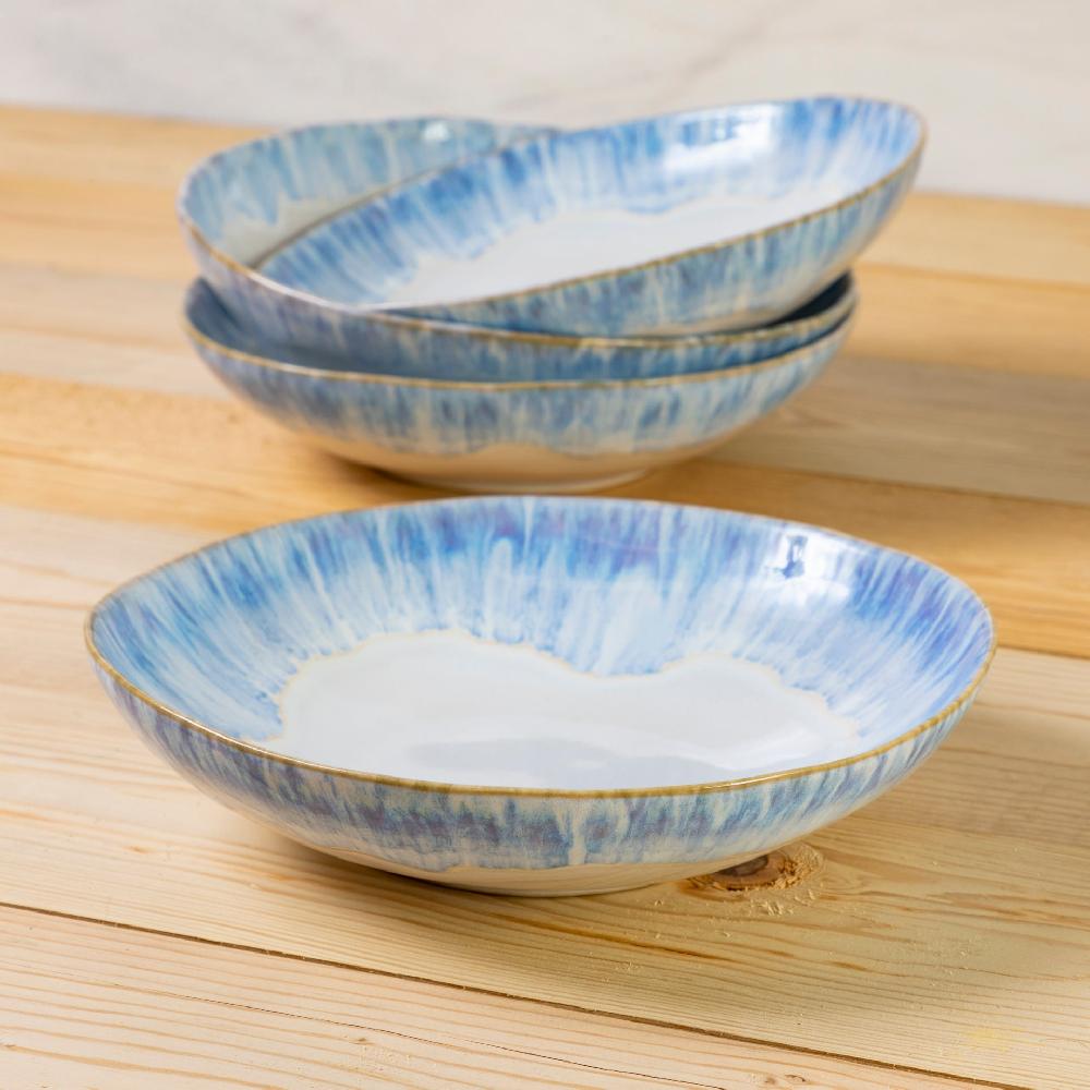 be home Brisa Pasta Bowl Ria Blue Set of 6