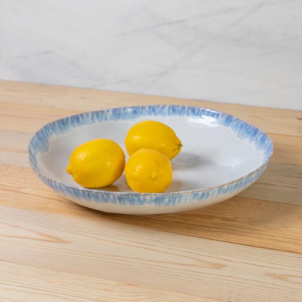 be home Brisa Pasta Serving Bowl Ria Blue