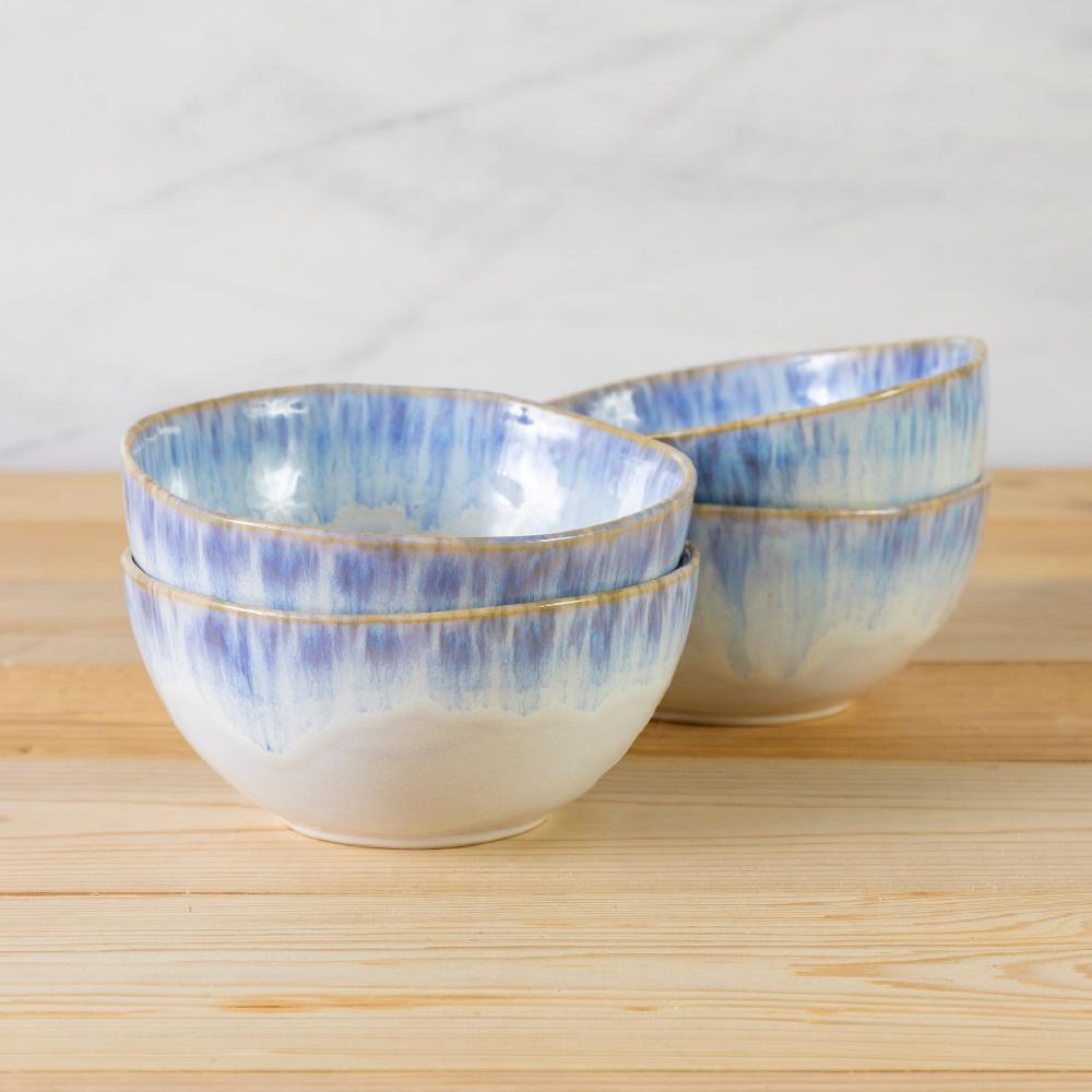 Be Home Brisa Soup/Cereal Bowl Ria Blue Set Of 6