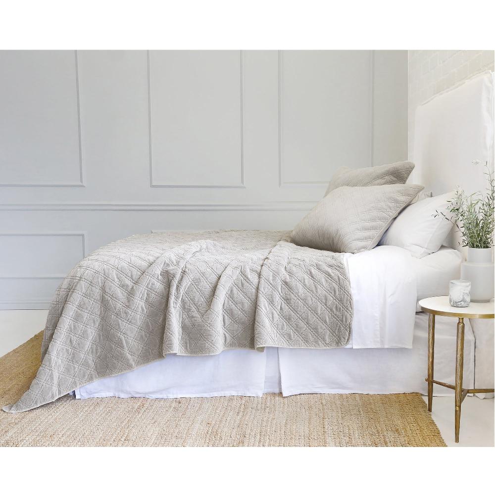 Be Home Brussels King Coverlet Taupe