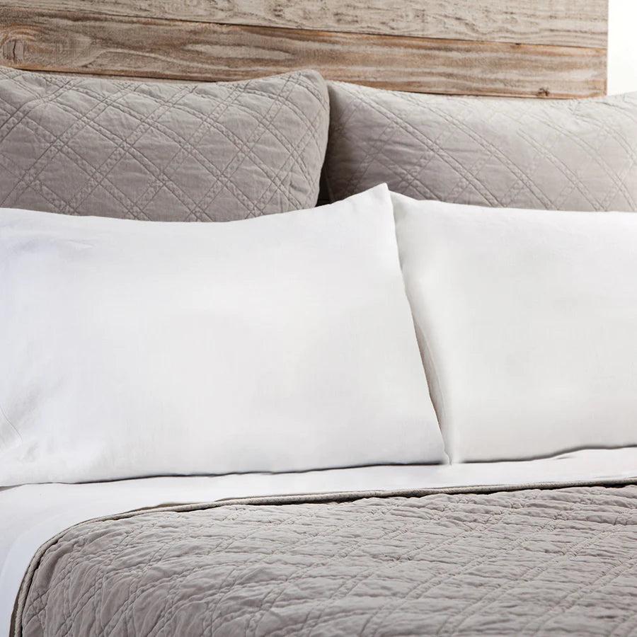 Be Home Brussels King Coverlet Taupe