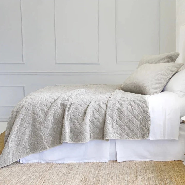 be home Brussels Queen Coverlet Taupe