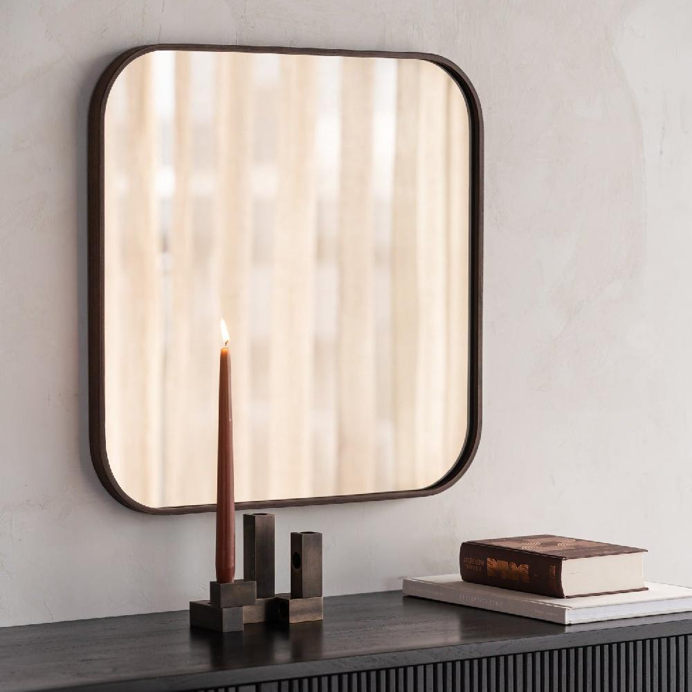 be home Camber Wall Mirror Bronze