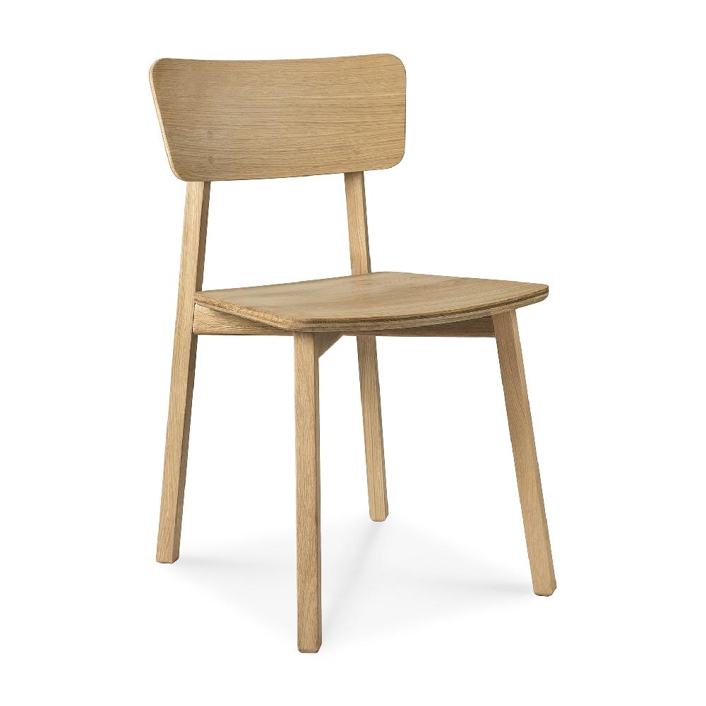 Be Home Casale Dining Chair Varnished Oak
