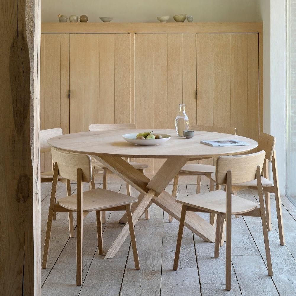 be home Circle Dining Table 64.5"