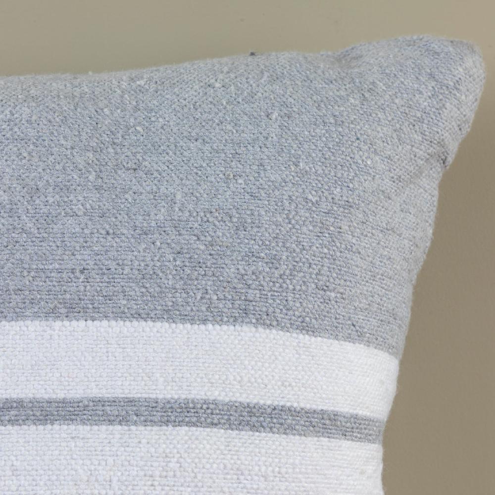 Be Home Cotton & Linen Square Pillow Sailor Stripe