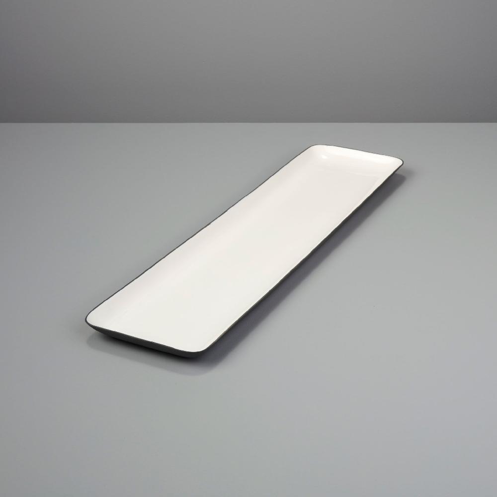 be home Easton Large Rectangular Platter Graphite