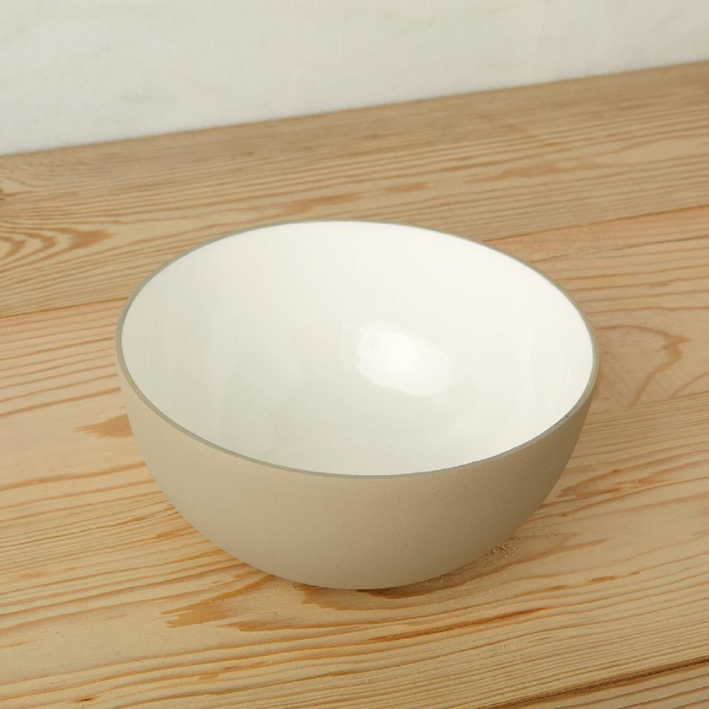 be home Easton Medium Bowl Dove